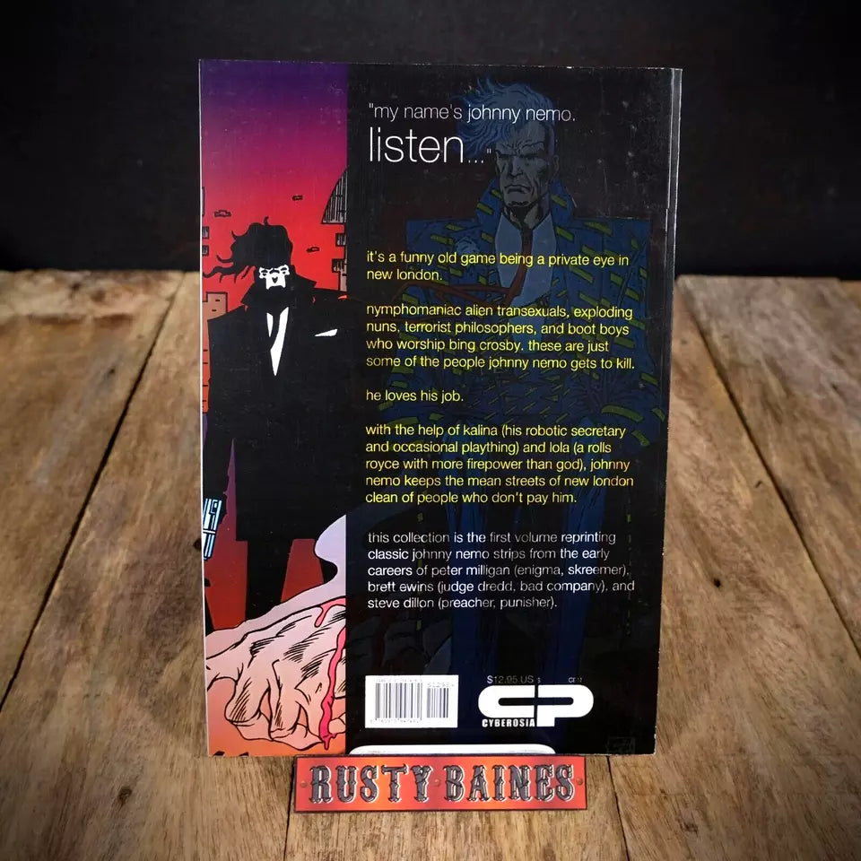 Johnny Nemo, Existentialist Hitman of the Future, Volume One, 2002 1st Softcover
