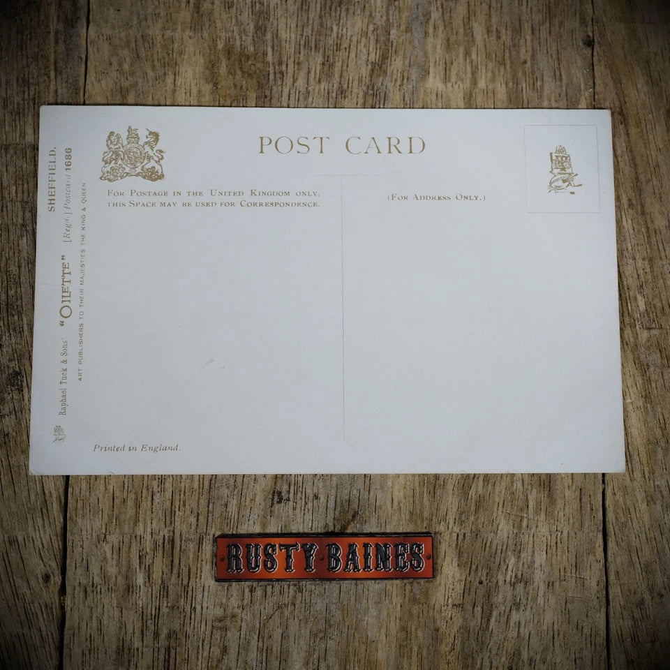 Postcard, Sheffield Moorhead Pinstone Street, Tuck Original, Printed