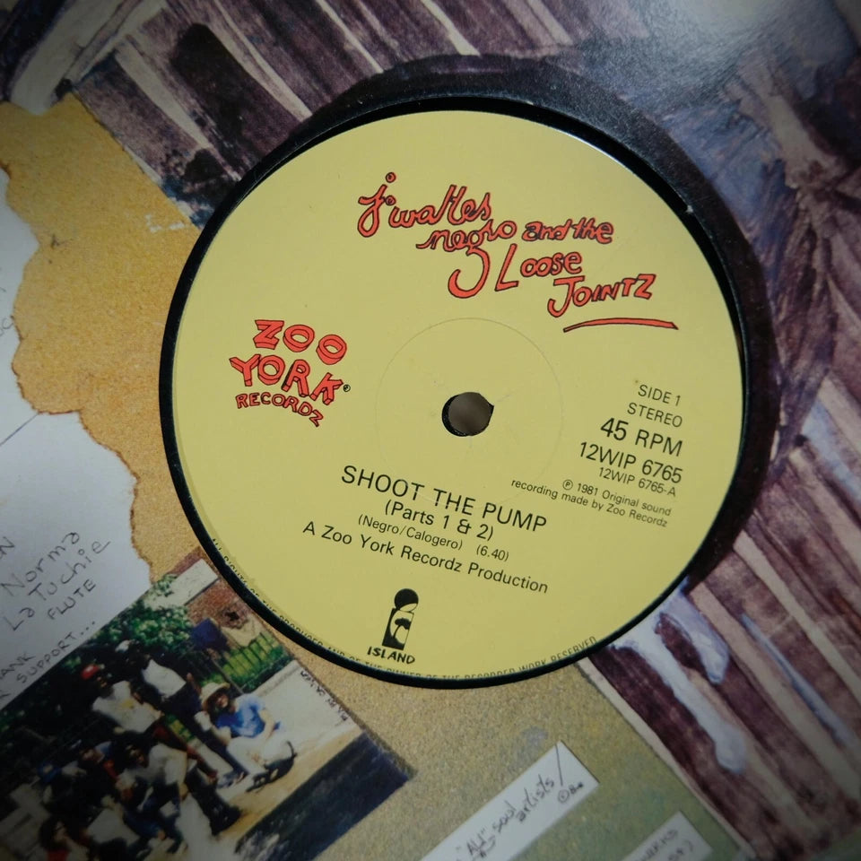 Record 12" Single, J Walter Negro & Loose Jointz - Shoot The Pump