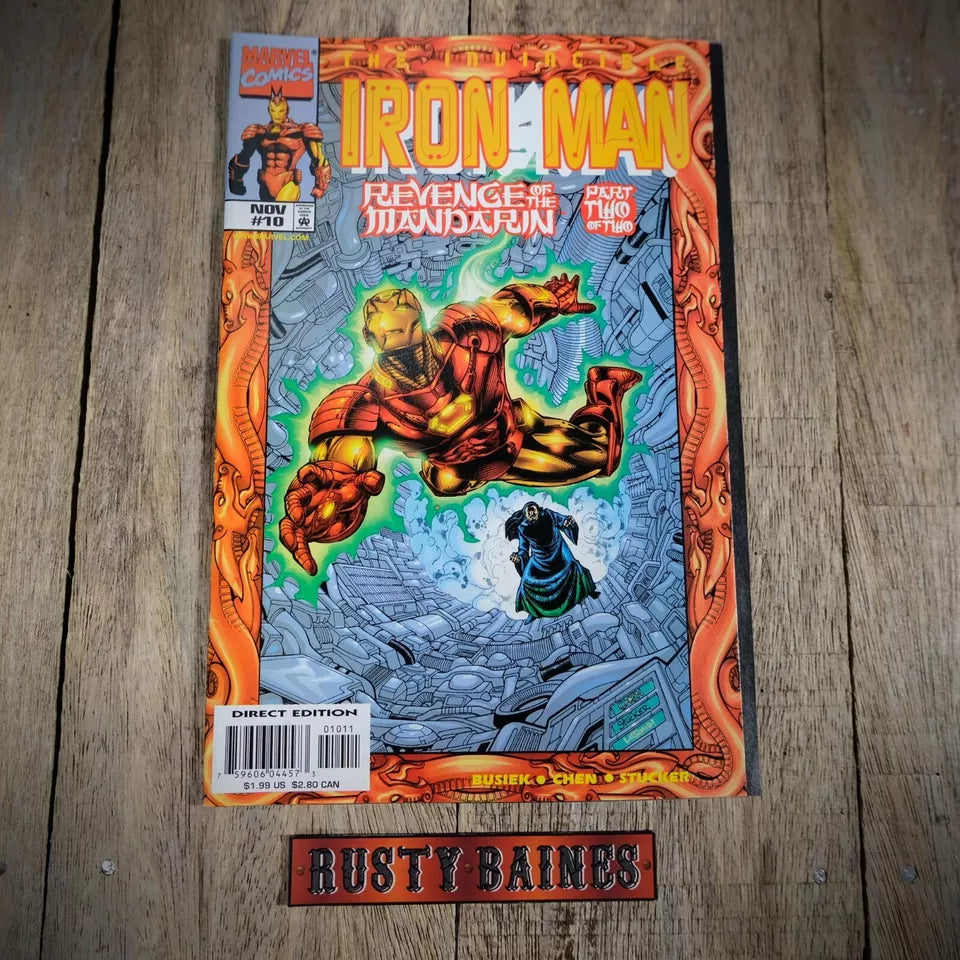 Marvel Comic, The Invincible Iron Man #10 1998