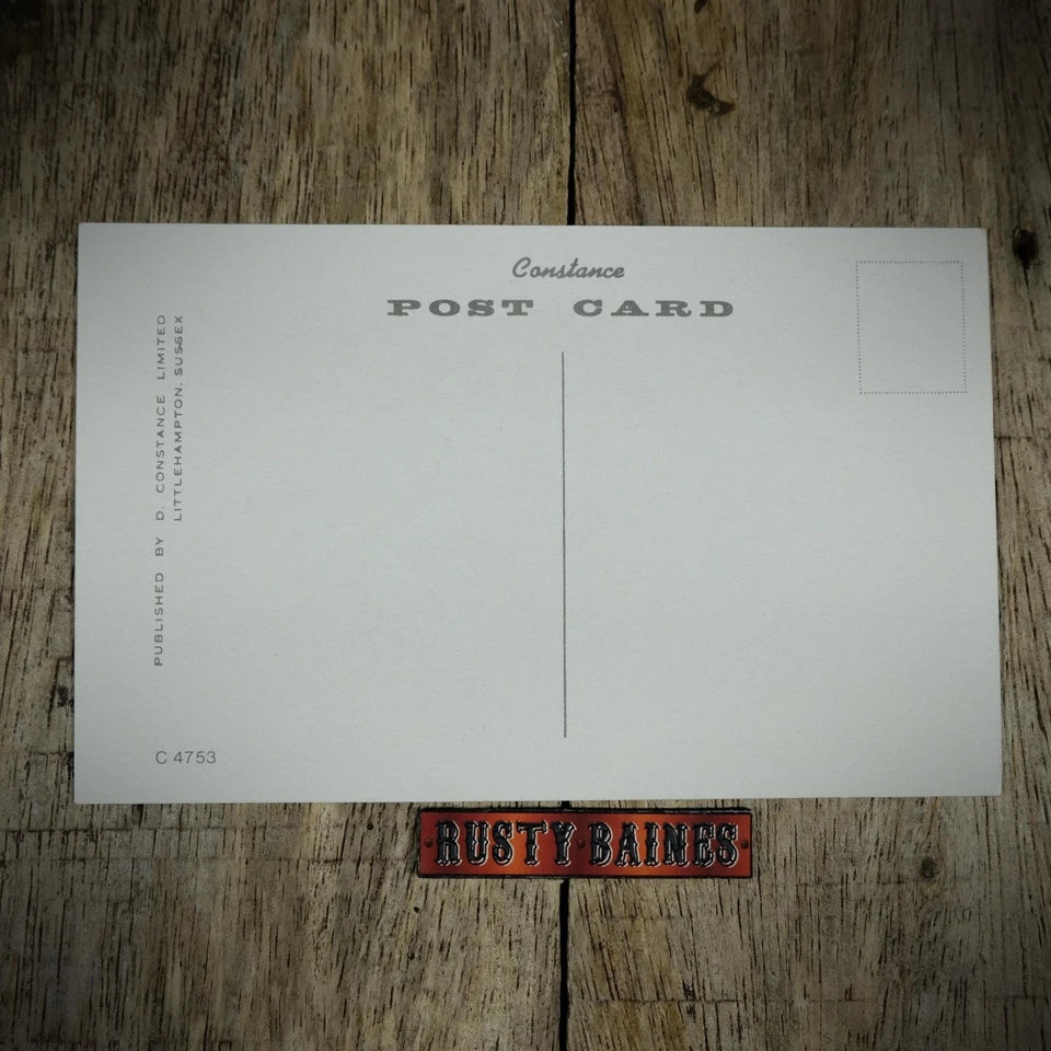 Postcard, Comic/Humour, Golf Course, Woman in Stockings, Romance