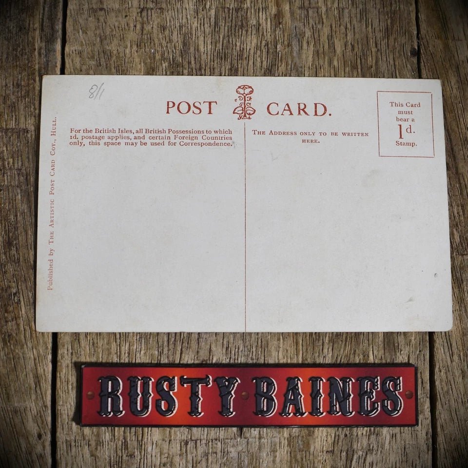 Postcard, Hull Holderness Road, Moonlight Glitter, Artistic Printed