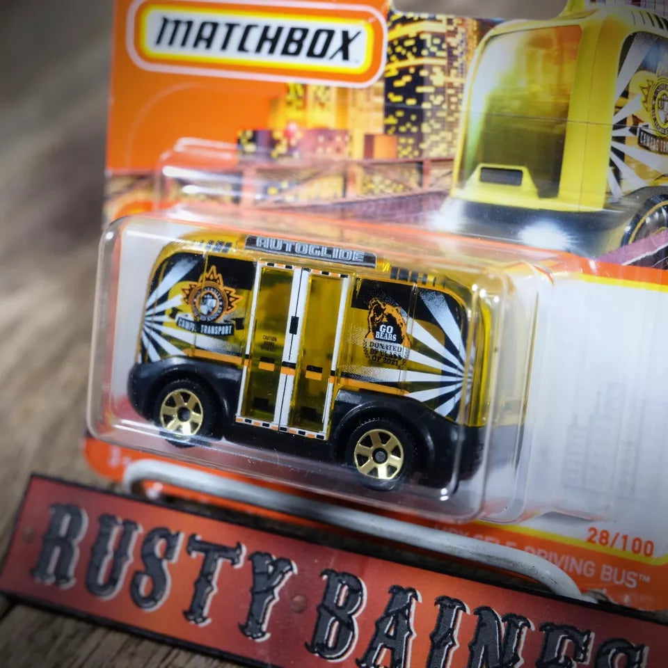 Matchbox, MBX Self Driving Autonomous Bus