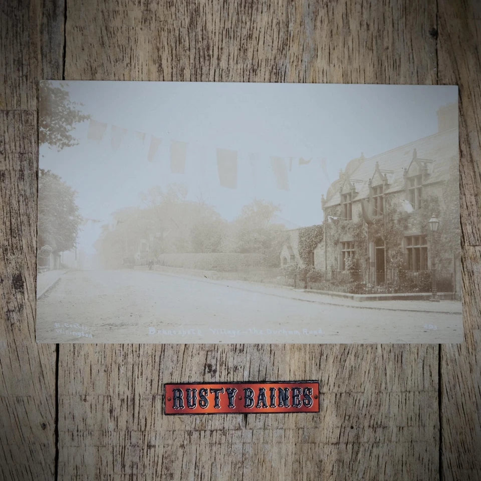 Postcard, Brancepeth Durham Road , Real Photo