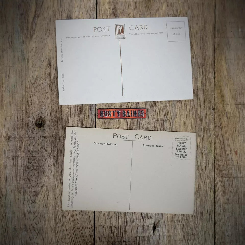 Postcards x2, Southport Gardens & Lord Street, Edwardian Era