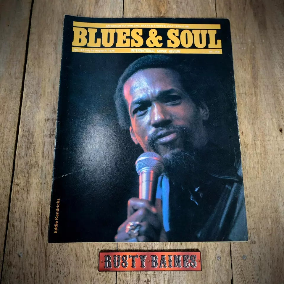 Blues & Soul Magazine #165 1975 Biddu, KC & the Sunshine Band, Thelma Houston