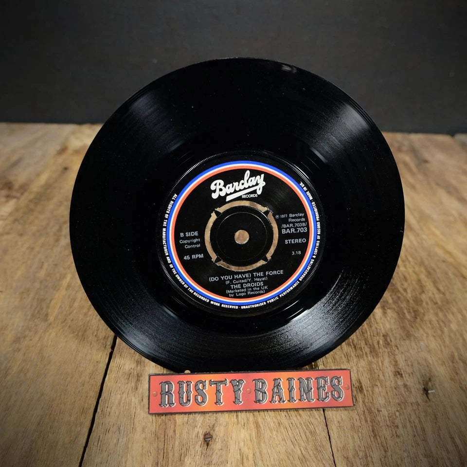 Record 7" Single, The Droids, Do You Have the Force