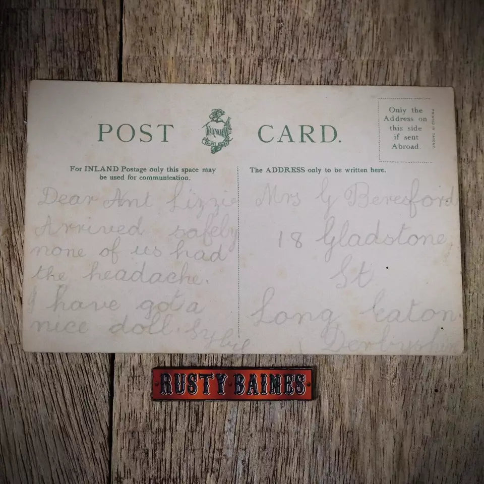 Postcard, Lancaster Broken Back Bridge
