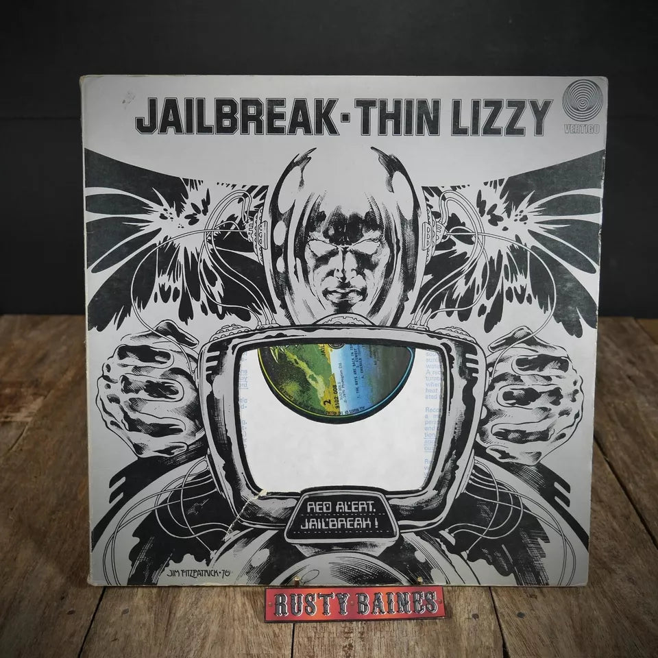 Record LP Thin Lizzy, Jailbreak Vertigo 9102 008