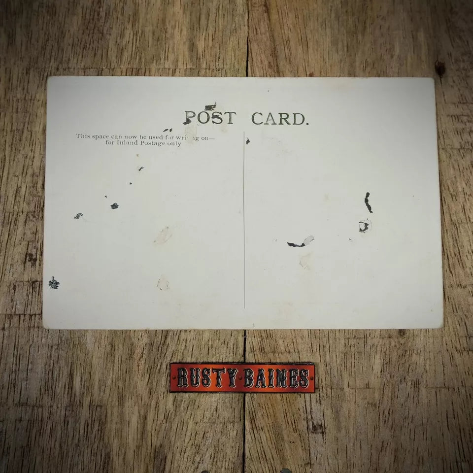 Vintage Postcard, Little Ayton Road, Yorkshire Snow Scene, Printed