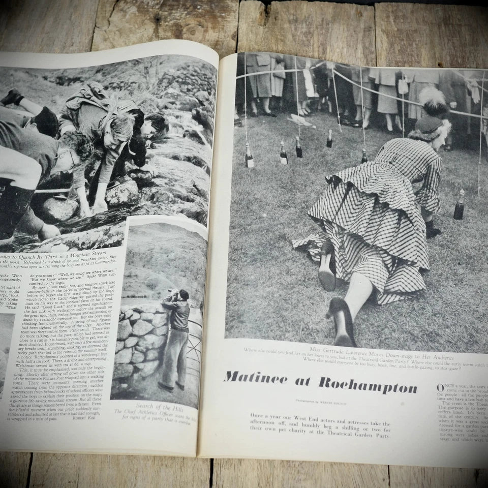Picture Post 18 June 1949 Royal Enclosure, Charles Hewitt Chimp, W Friese-Greene