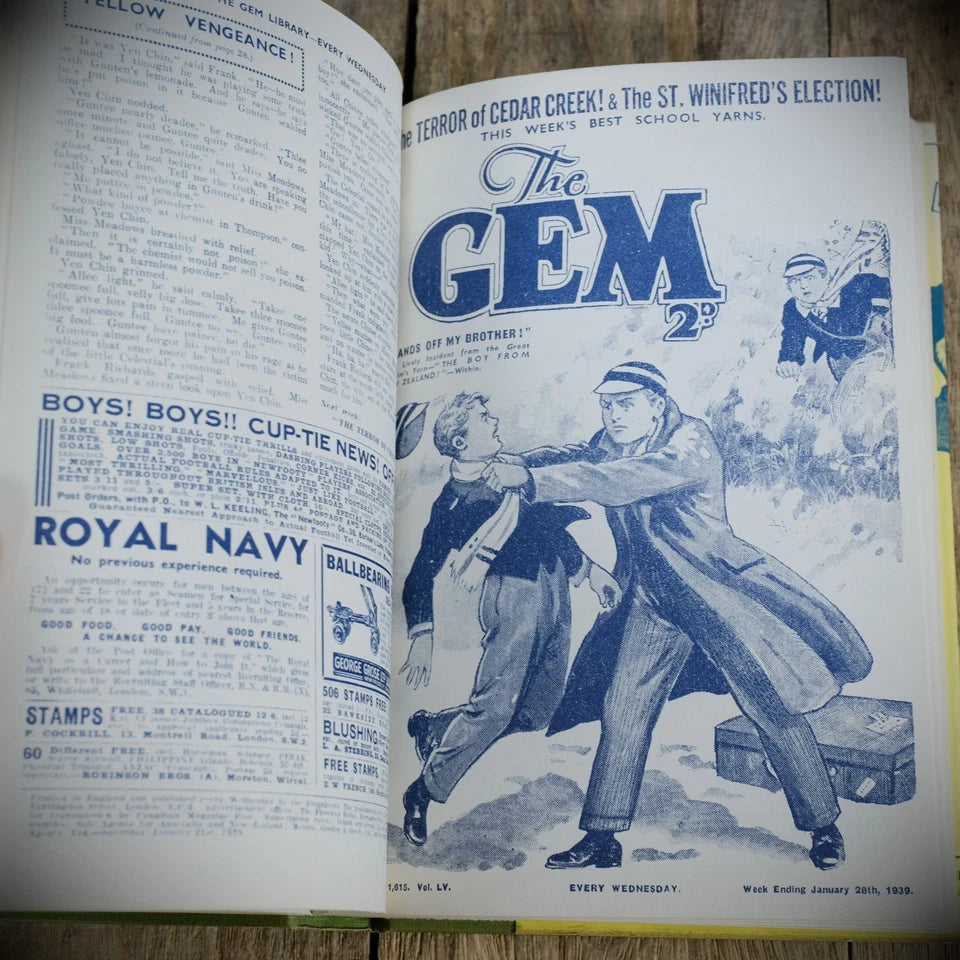The Gem Volume No.5, Martin Clifford, The Boys of St Jims, Hardback