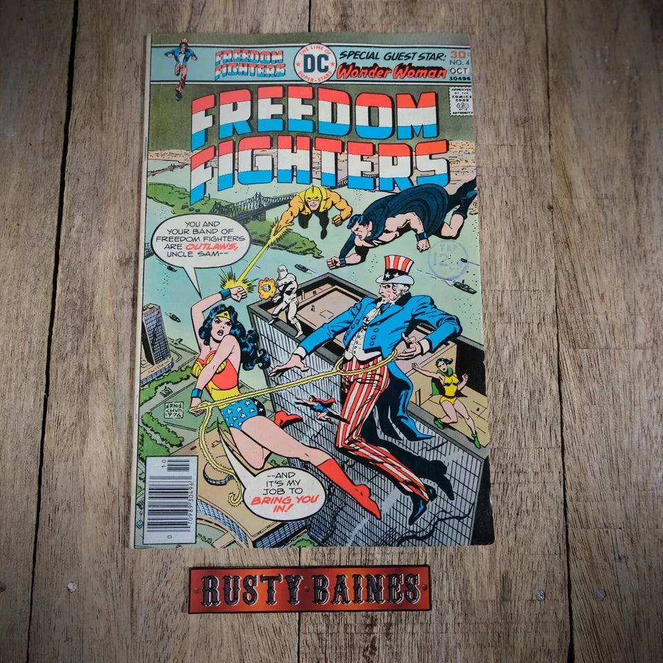 DC Comics, Freedom Fighters #4 1976