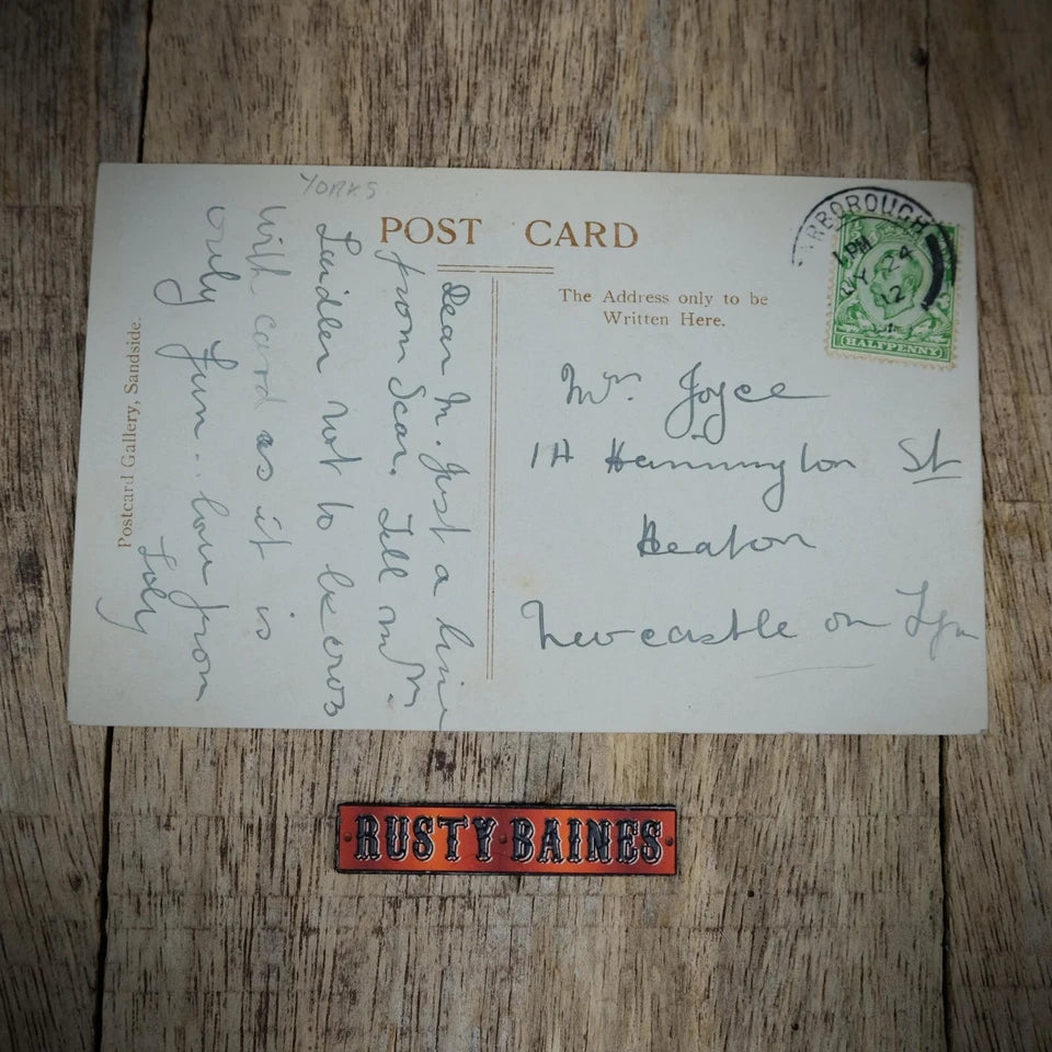 Postcard, Scarborough Spa Entrance, Early 1900s Real Photo