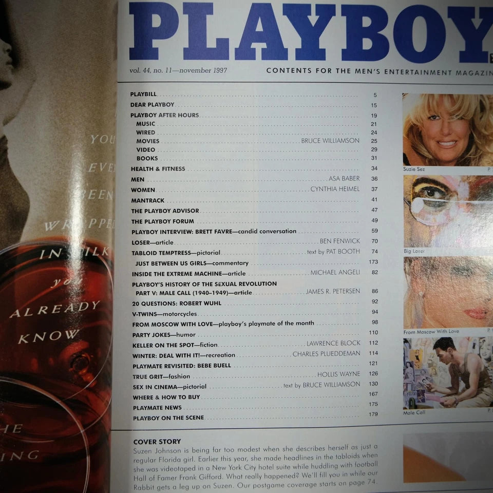Playboy Magazine 1997 November