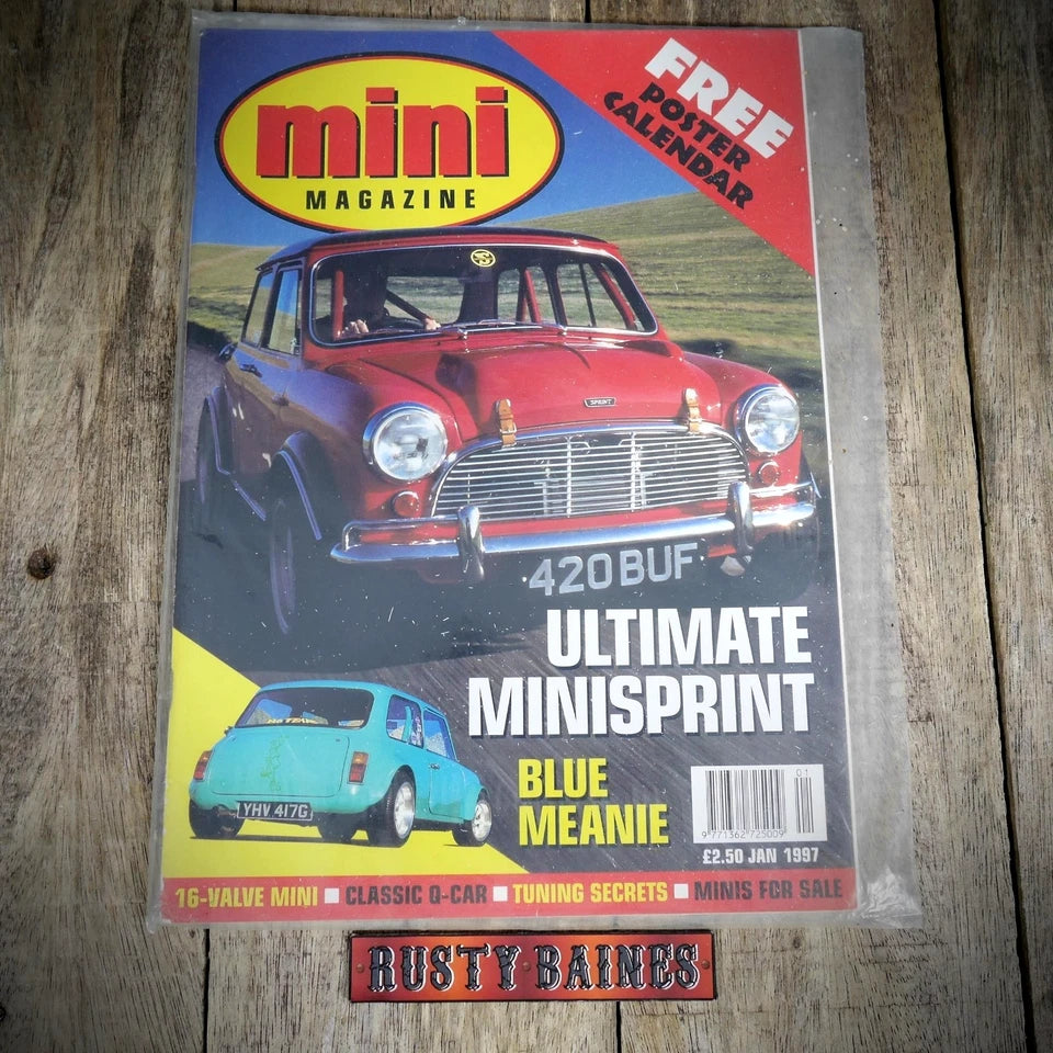 Mini Magazine Back Issue, January 1997.....New in Packet