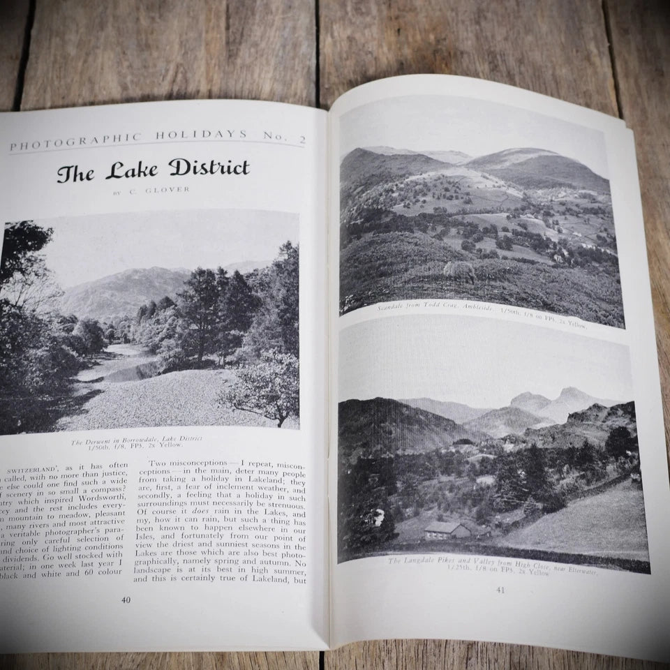 Vintage Good Photography Magazine May 1951, Pocket Size, Trees