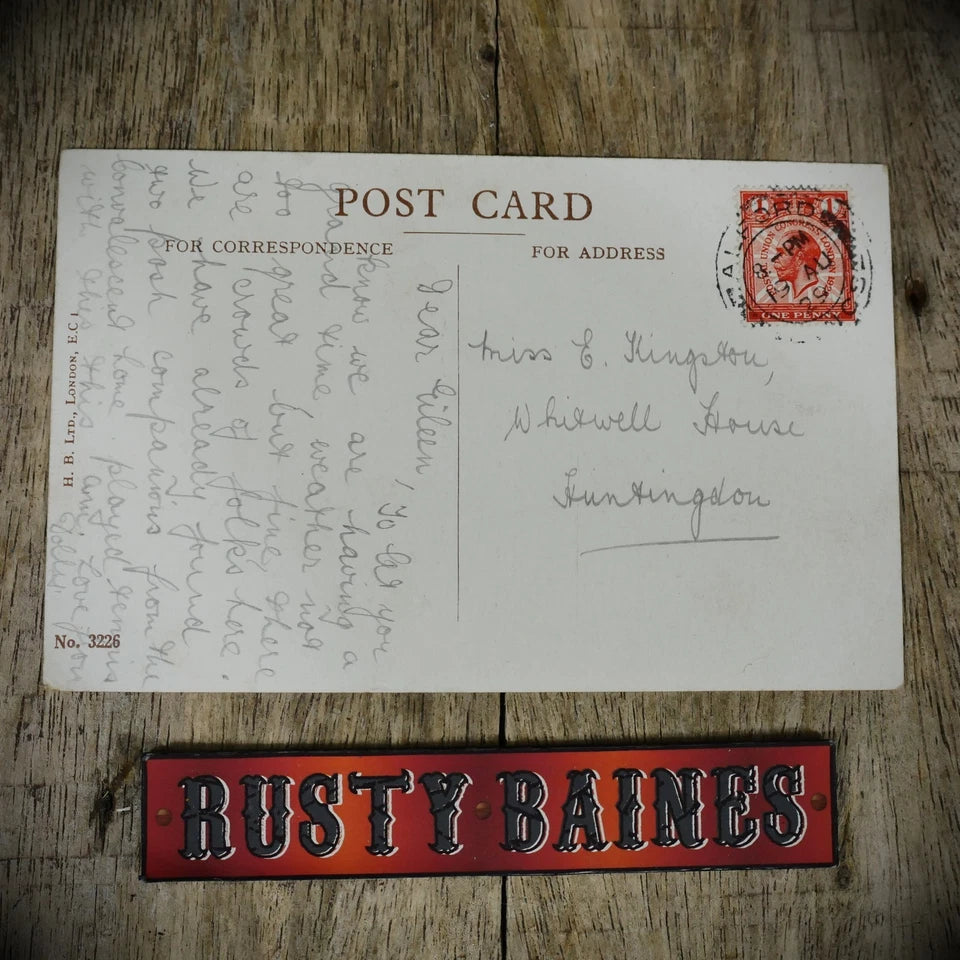 Postcard, HB Comic, Kissing Another Mans' Wife, 1929