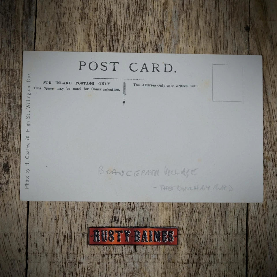 Postcard, Brancepeth Durham Road , Real Photo
