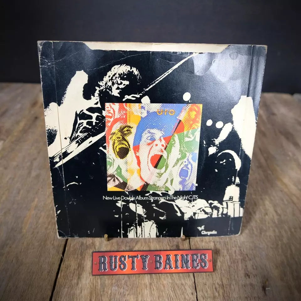 Record 7" Single, UFO Live, Shoot Shoot, Limited Edition Clear