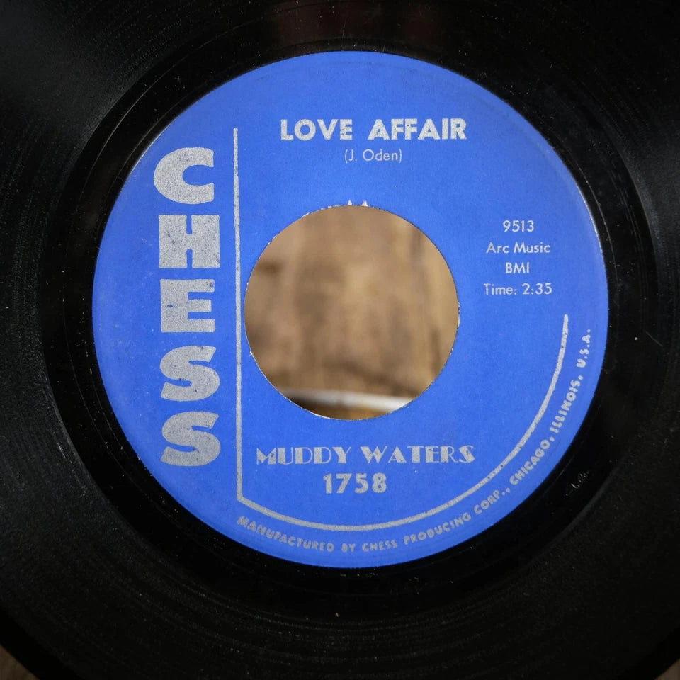 Record 7" Single, Muddy Waters, Love Affair/Look What You've Done