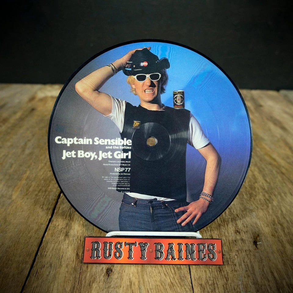 7" Picture Disc The Damned/Wait for the Blackout/Captain Sensible