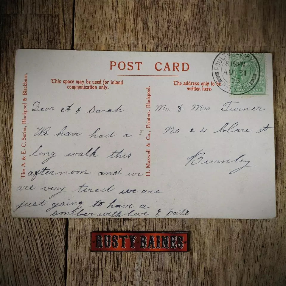 Postcard, Singleton Near Blackpool
