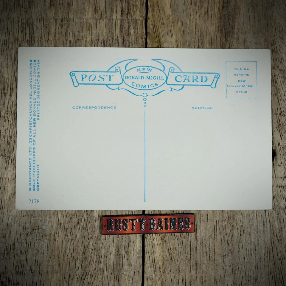 Postcard, Comic/Humour, Donald McGill, Seaside Horoscrope