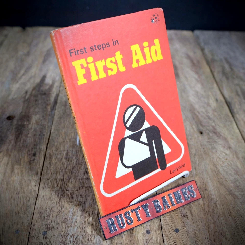 Ladybird Book, First Steps in First Aid, 50p Issue, Matt