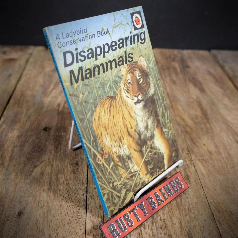 Ladybird Book, Disappearing Animals, Conservation, 30p Issue, Matt