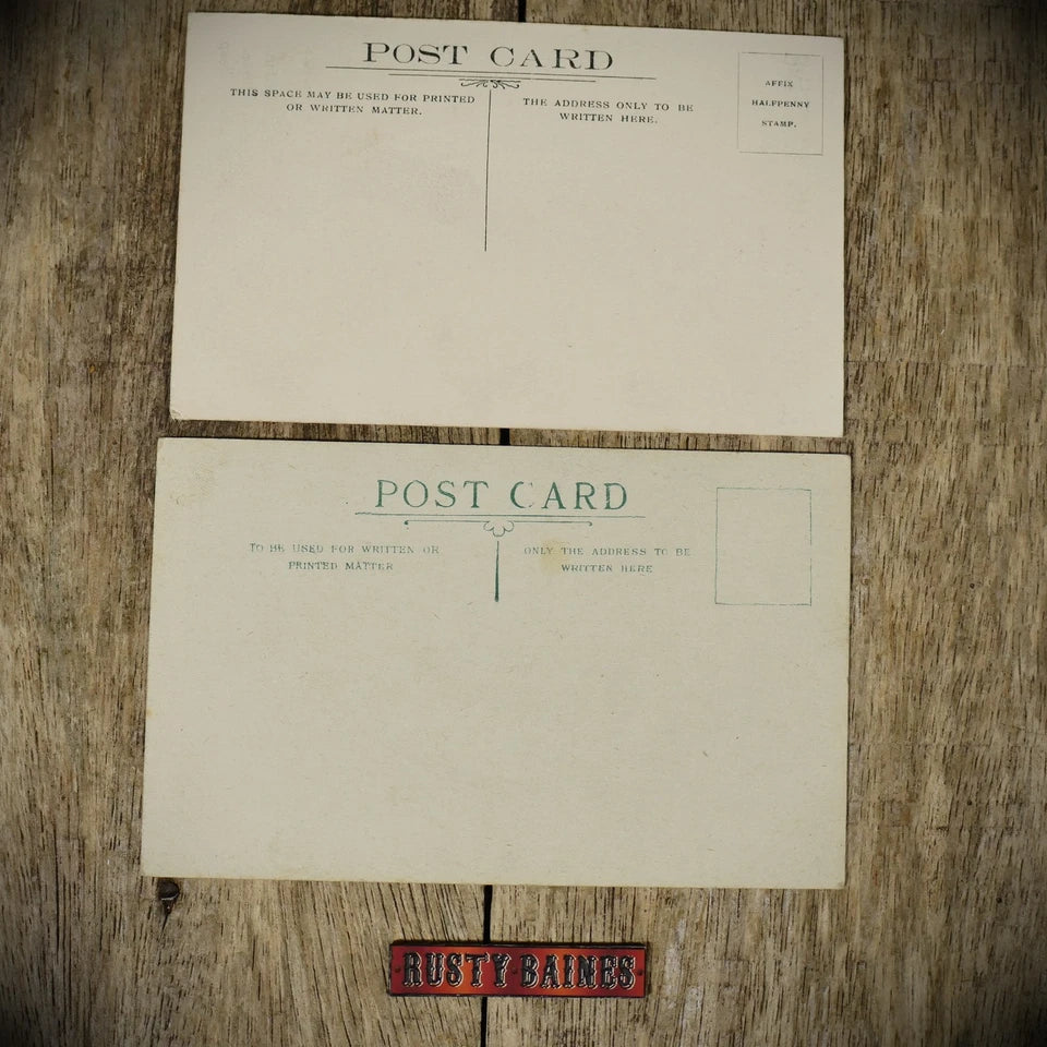 Postcard, WW1 Era Comic Soldier Tips/Daily Routine Printed