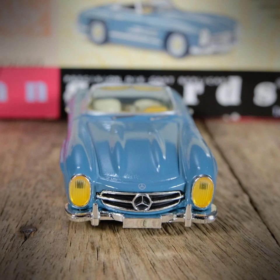 Lledo Vanguards Mercedes Benz 300 SL, Light Blue/Amber Headlamps, Boxed