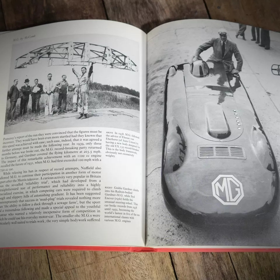MG, McComb, New Revised Edition, Classic British Sports Cars, MGB Etc. Hardcover