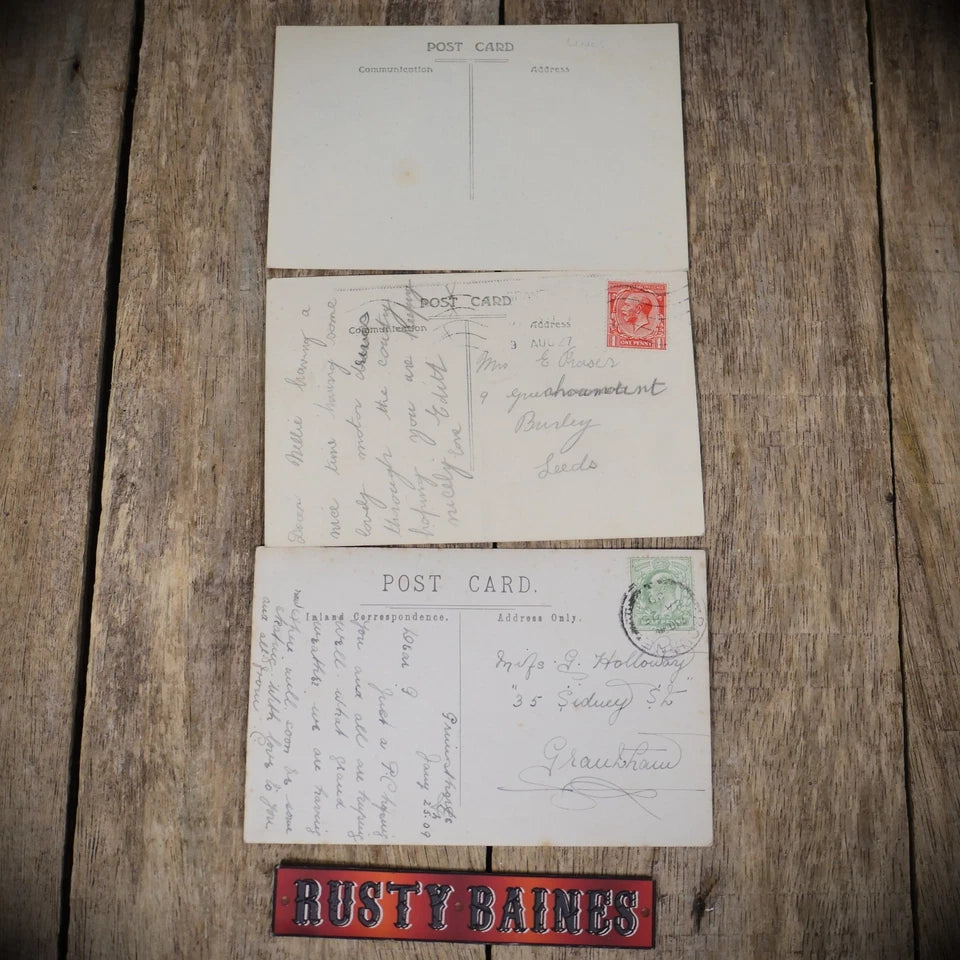 Postcard, Grimsthorpe Castle Bundle, Bourne, Lincs, Real Photo