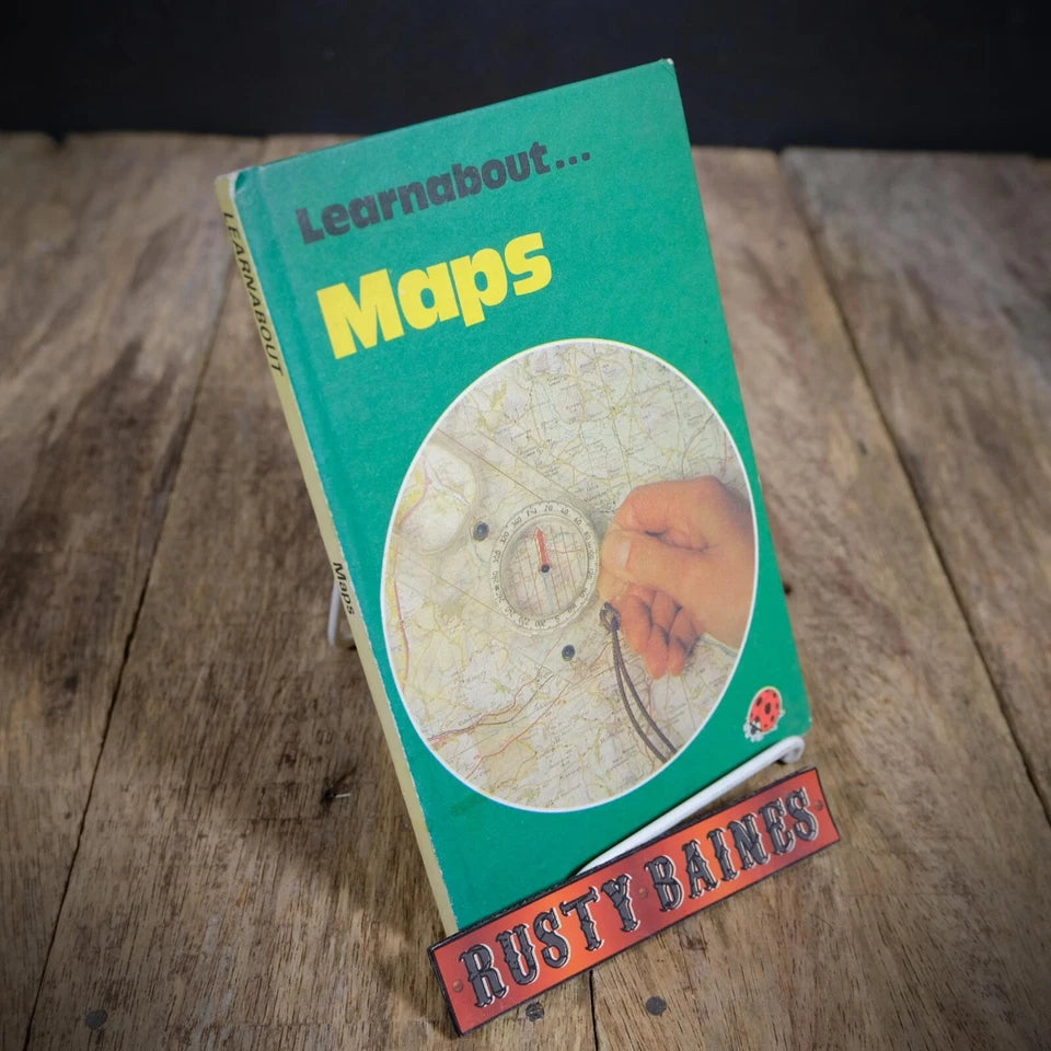 Ladybird Book, Learnabout Maps, 60p Issue, Matt
