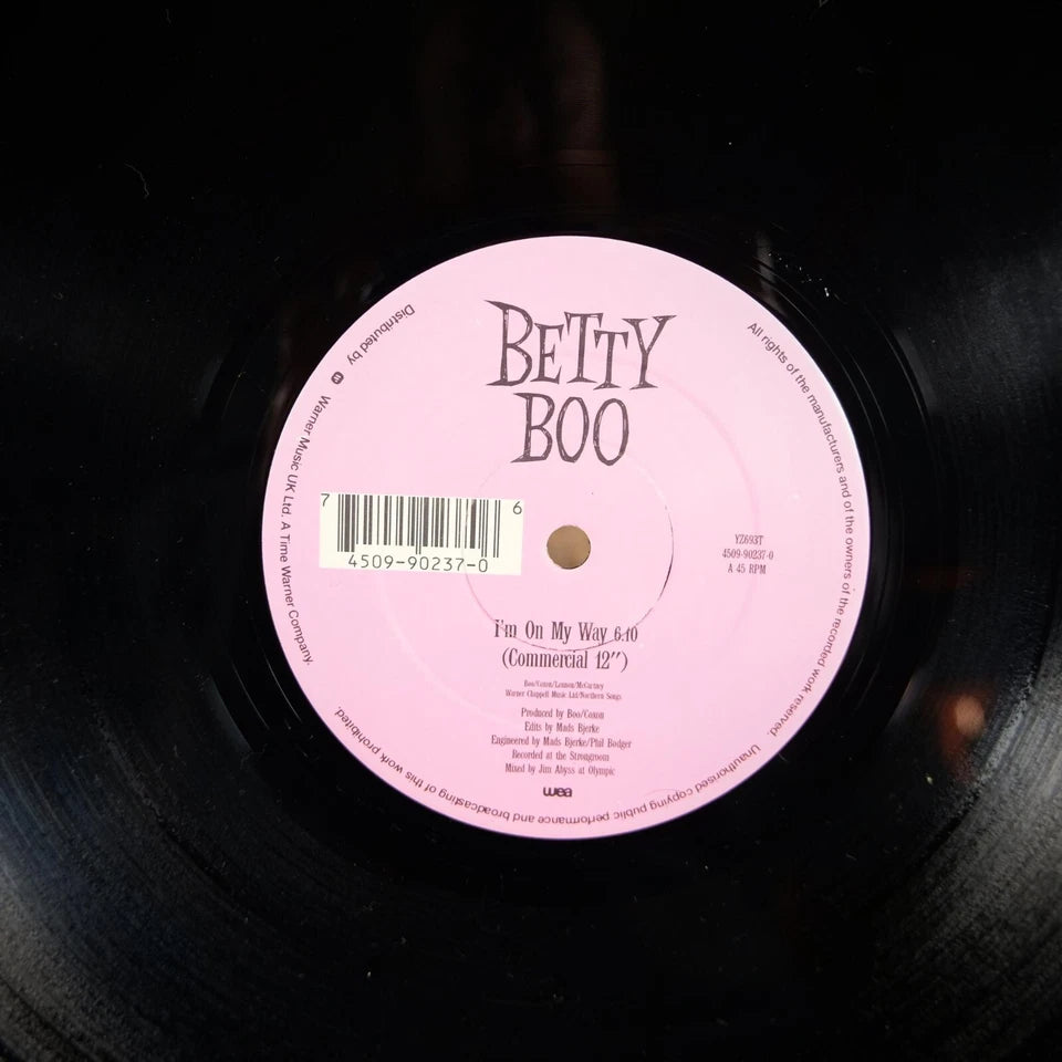Record 12" Single, Betty Boo, I'm on My Way