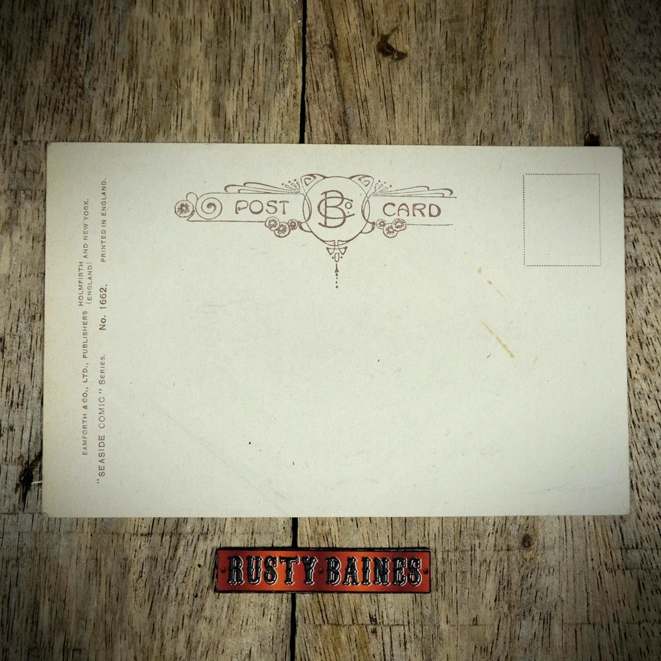 Postcard, Comic/Humour, Bamforth, Seaside Romance Flapper Girl