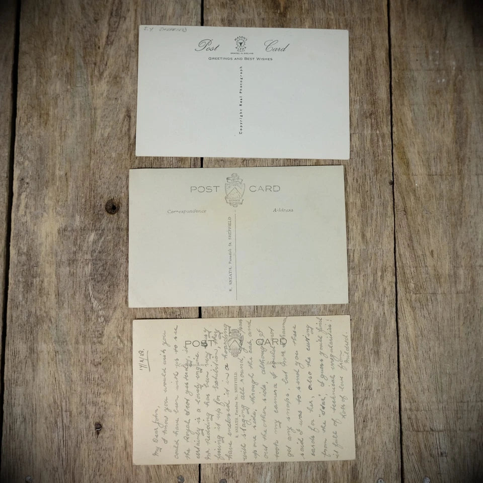 Postcard Bundle, Sheffield Graves Park, Real Photo