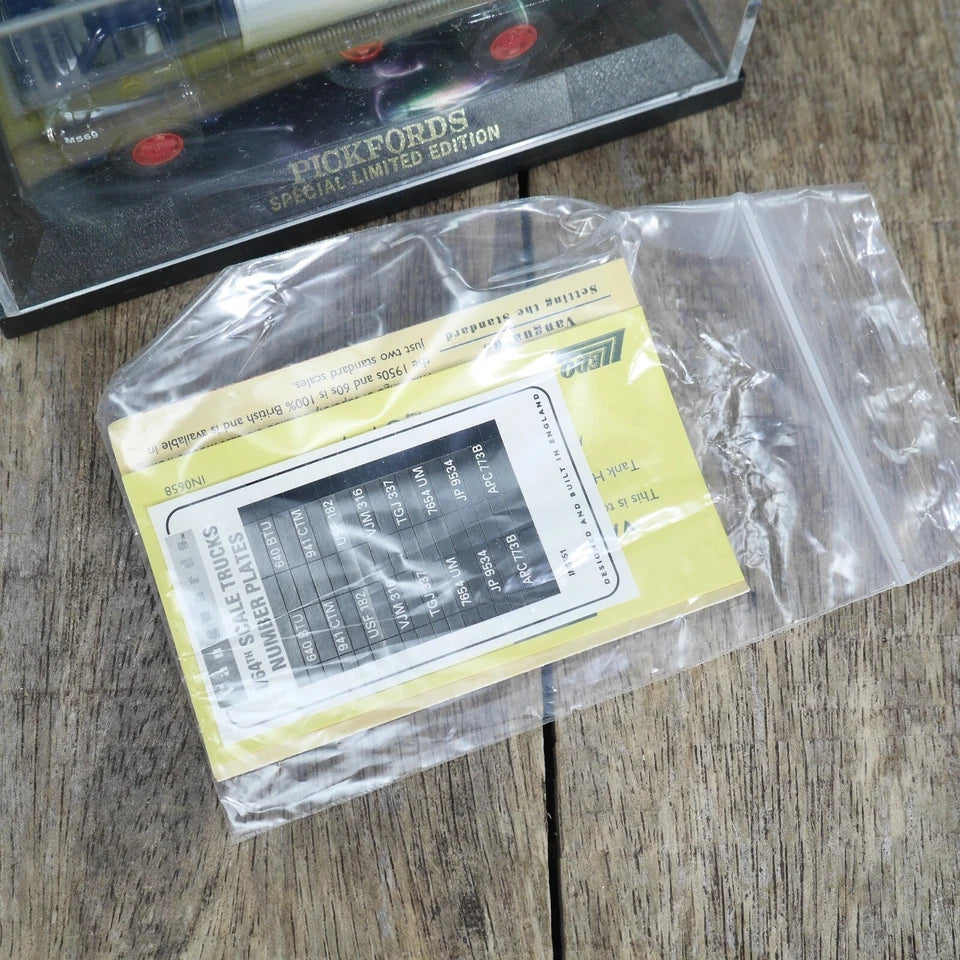 Vanguards Bedford S Type Tanker Lorry, Pickfords, 1/64 Scale, Boxed