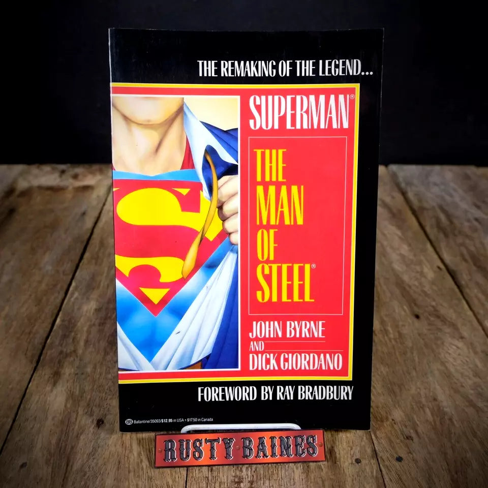 Superman The Man of Steel, Remaking of the Legend, Trade Paperback Softcover