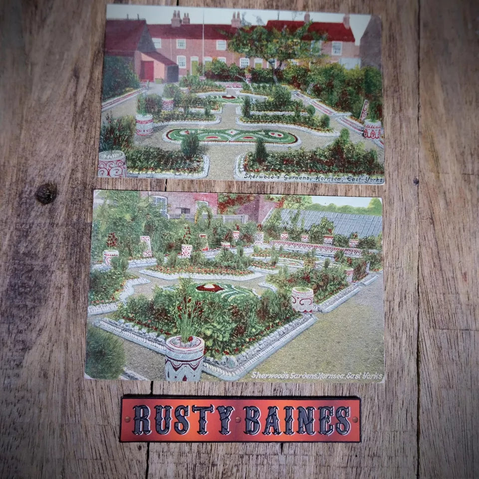 Postcard Bundle, Hornsea Sherwood's Gardens