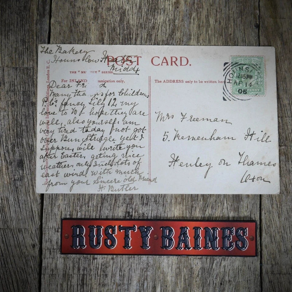 Postcard, Hounslow, Staines Road, Printed