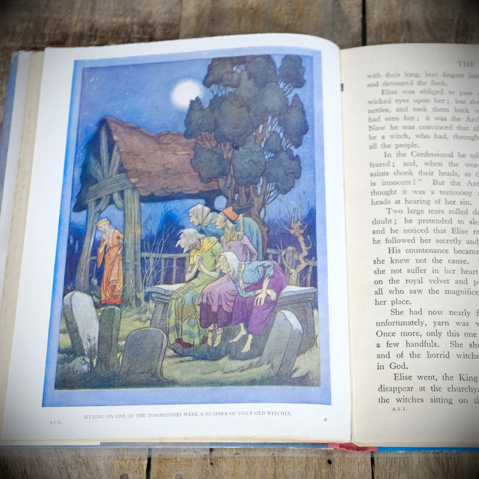 Hans Andersen's Fairy Tales, Vintage Illustrated Collins Story Book, Undated HB
