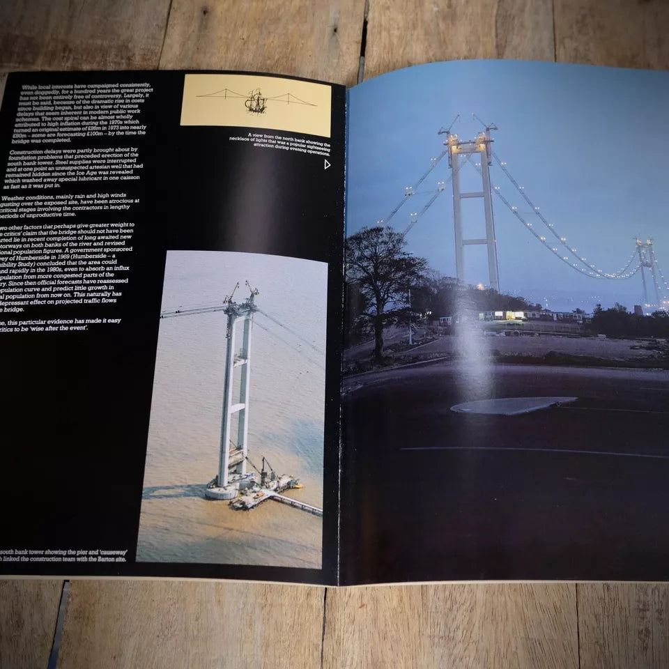 Souvenir Booklet of the Humber Bridge Opening 1981, Hull