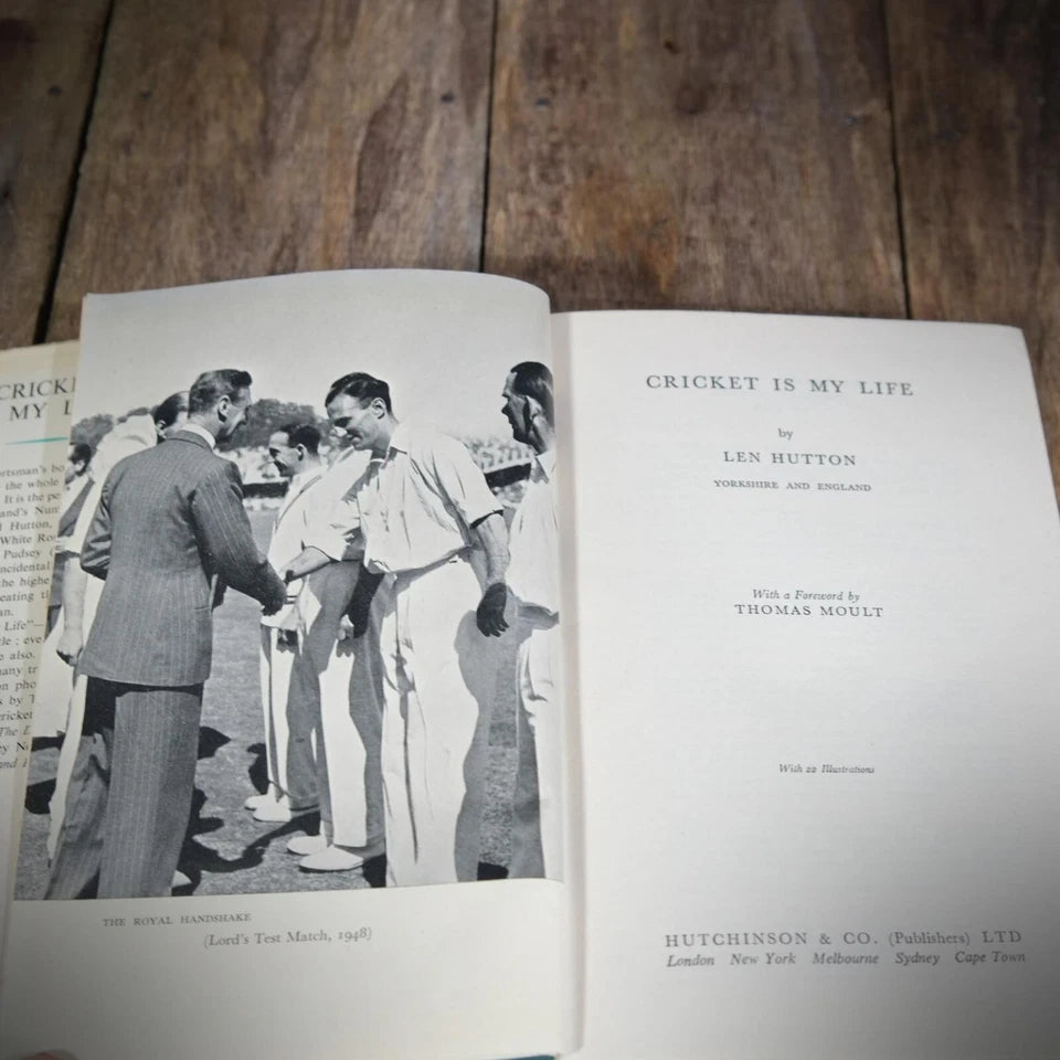 Cricket is My Life, Len Hutton, Undated Hardcover, Cricket