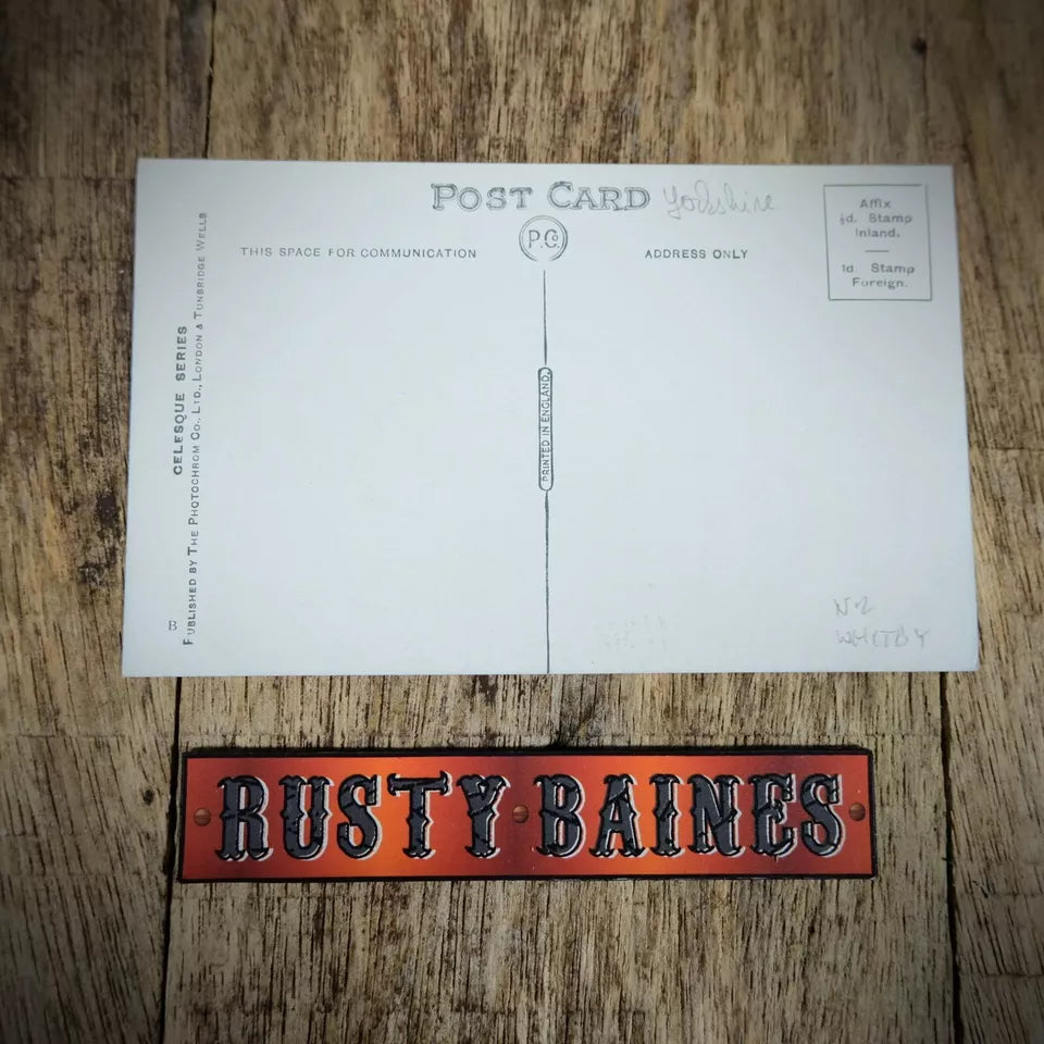 Postcard, Sandsend nr Whitby, Steam Railway, Printed