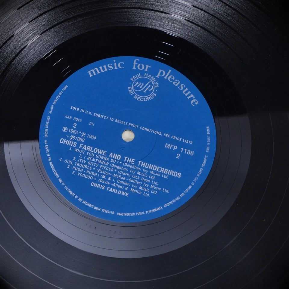 Record LP, Chris Farlowe and the Thunderbirds, Stormy Monday