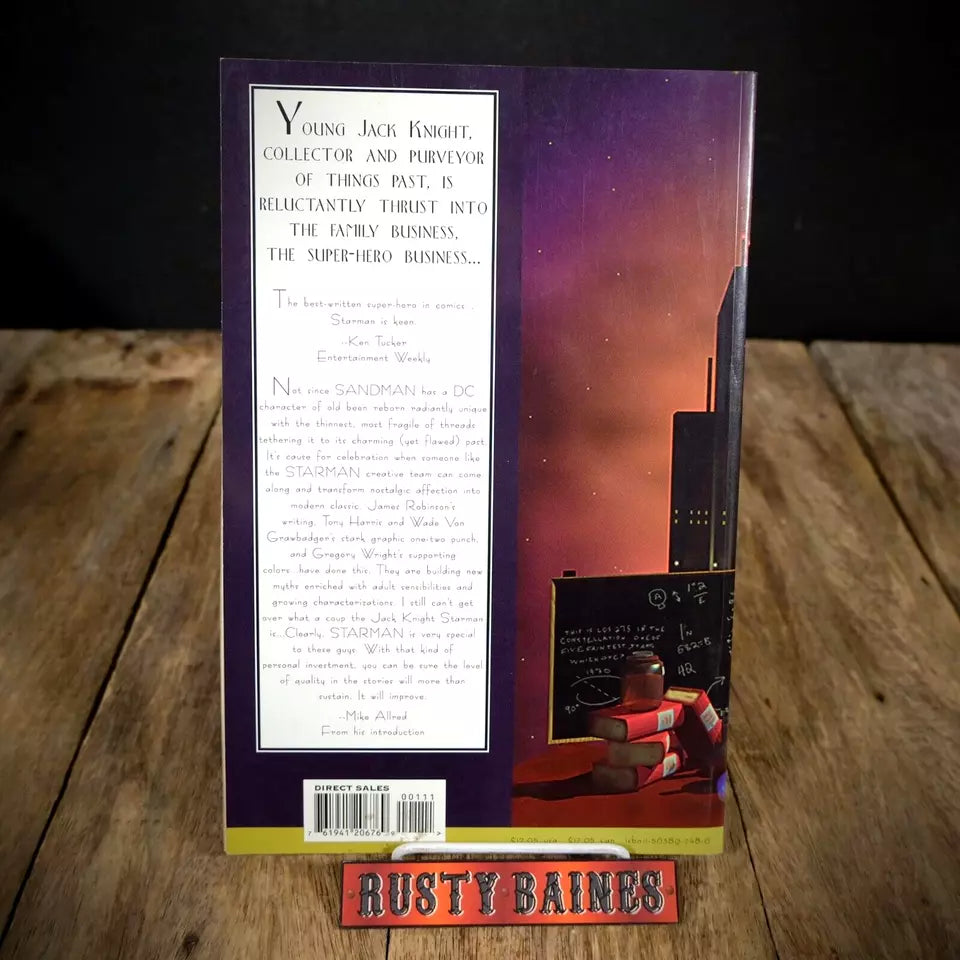 Starman Sins of the Father, 1996 First Print Softcover