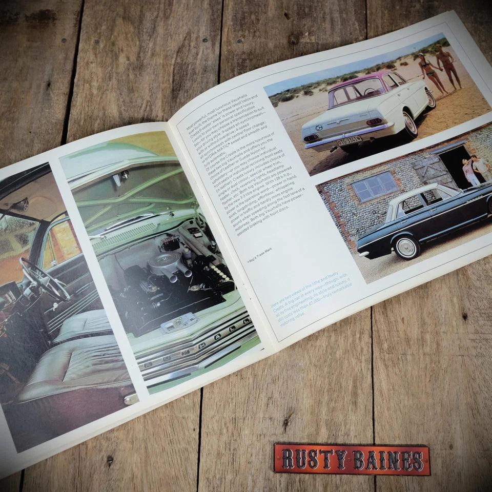 Car Brochure, Vauxhall 1964 Range 101 Victor, Viva, 3,3 Velox Cresta, VX4/90
