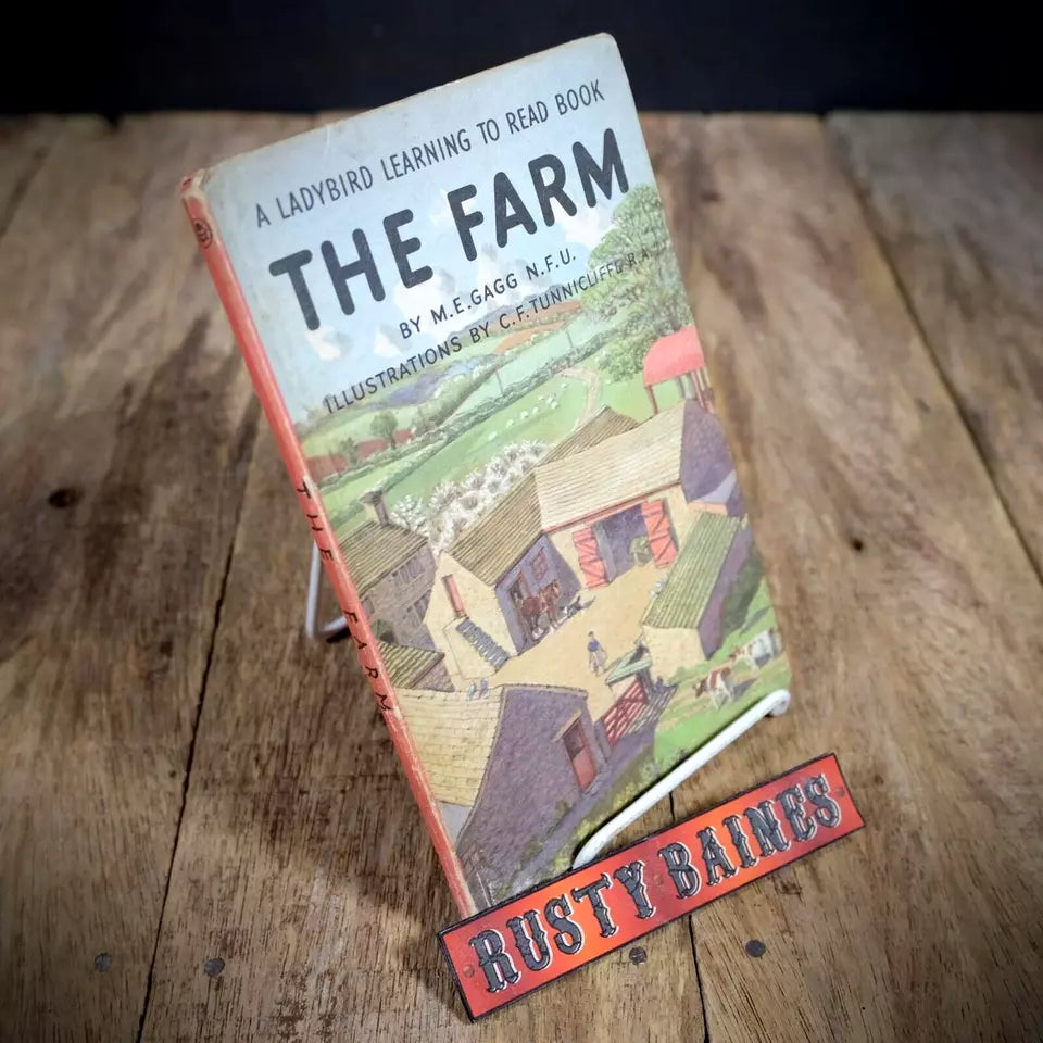 Ladybird Book, The Farm, 18p Issue, Matt